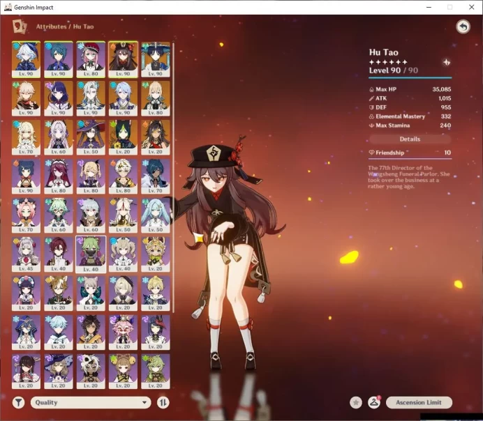 ASIA|AR 58|8 Limited+4 [5* Weapon]|HuTaoC1,KazuhaC2,Furina,Neuvill,Citlali,etc|2K Primo|MC Female|Take Email|Check SS(GI4143)