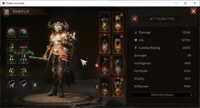 SEA-Vasily|Lv60(226) Necromancer|23K CR|Reso 510|Hell III|Paragon Brawler|Hell Lv 23|Check SS(DI993)