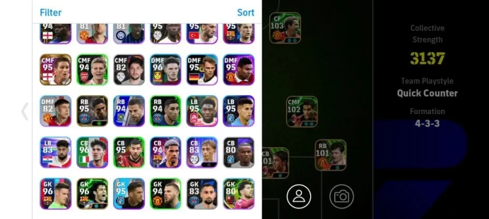 2026 - Coins 125 - GP 492493 - Players 89 - Global - Android/IOS - Konami Linked - Code849