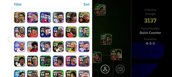 2026 - Coins 125 - GP 492493 - Players 89 - Global - Android/IOS - Konami Linked - Code849