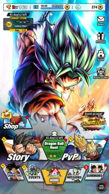 71M Total Power|LV160|4 UL+ 20 LL|Super Saiyan God SS Vegito,Omega Shenron,Vegeta,Super Saiyan Goku|Android|Check SS(DBL837)