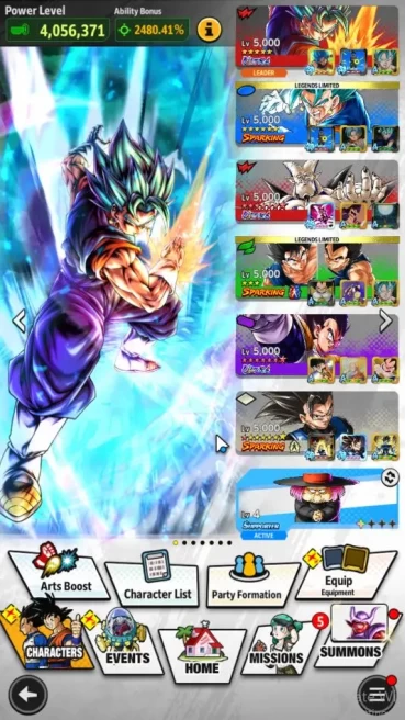 71M Total Power|LV160|4 UL+ 20 LL|Super Saiyan God SS Vegito,Omega Shenron,Vegeta,Super Saiyan Goku|Android|Check SS(DBL837)
