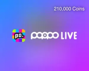 Poppo Live 210,000 Coins (Global)