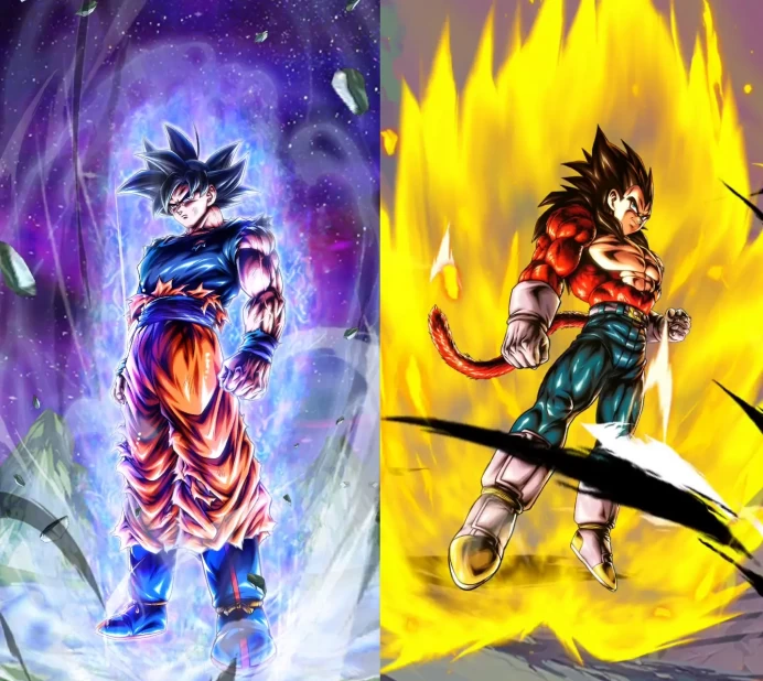 2UL [iOS]Ultra Instinct -sign- Goku[yellow]+UL Super Saiyan4 Vegeta[red]+43000CC+0~5LL[Global]Auto delivery[BNID Login]