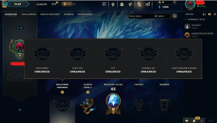 【EUW】Level 30 22 Champ/ 0 Skins Full Access High Quality Account Instant Delivery️