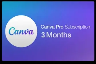 Canva Pro 3 Month Subscription (Global)
