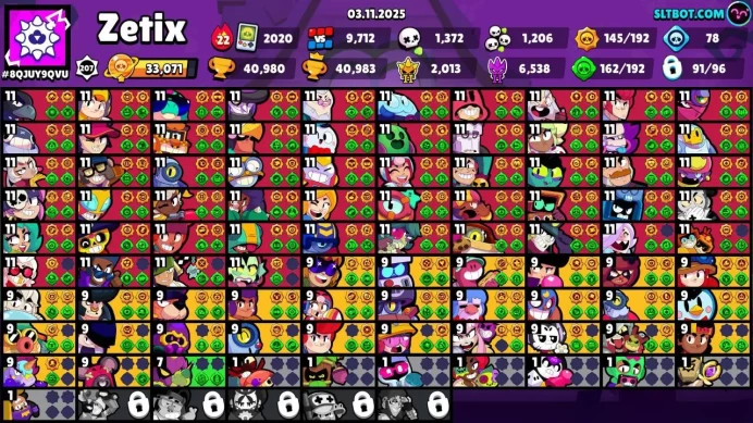Brawl Max 54 ,12000 coin,Hyper 38 ,Brawl Passes 6. (4 Brawl Pass Gold),Skin Brawl 250 ، Lifetime Warranty