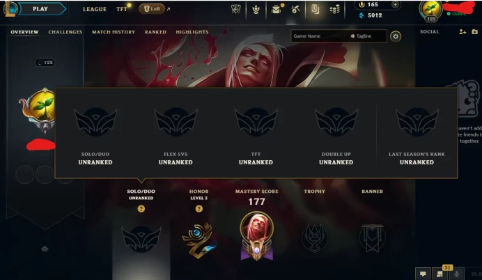 【EUW】Level 122    58  Champ/ 14 Skins   Full Access  High Quality Account  Instant Delivery️