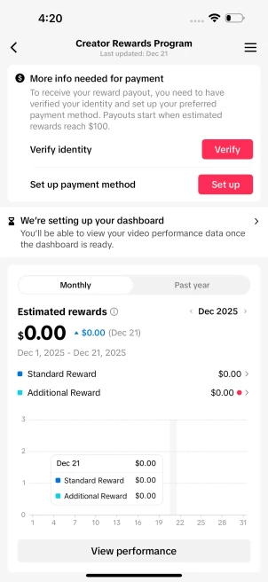 100% Monetized USA Account Creator Rewards Program Active | 11k Real Followers & 87k Likes | Real Screenshots + Full Access + Good Standing