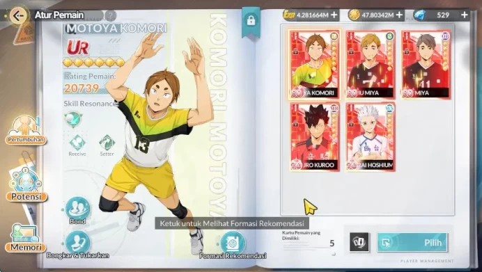 SEA|Lvl 48|5 UR[Kuroo+Memo,Hoshiumi+Memo,Osamu+Memo,Atsumu+Memo,Motoya]+8 SSR[Suna,Tanaka,Nishinoya,Etc]|Google|CheckSS (HFH914)