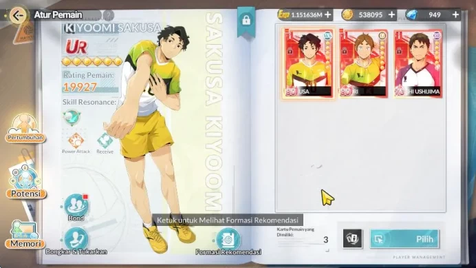 SEA|Lvl 42|3 UR+Memo [Motoya,Sakusa,Wakatoshi]+14 SSR[Sirabu,Tsukishima,Tanaka,Suna,Aone,Futakuhi,Etc|Google|Check SS (HFH920)
