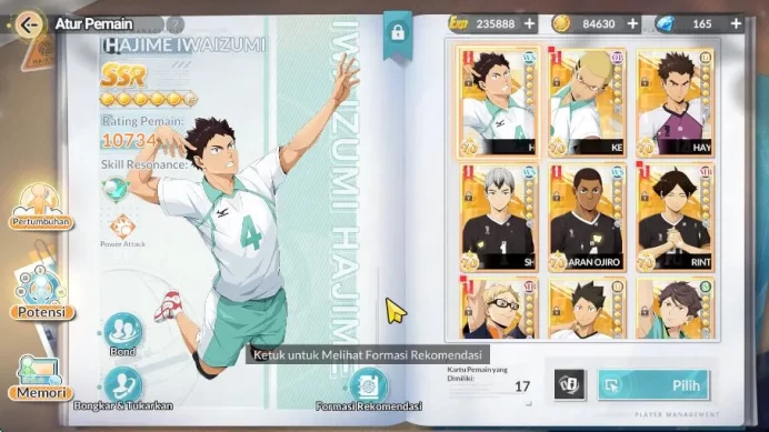 SEA|Lvl 44|4 UR [Motoya+Memo,Hoshiumi+Memo,Atsumu,Osamu]+16 SSR[Kita,Suna,Aran,Iwaizumi,Akagi,Etc]|Log Google|Check SS (HFH928)