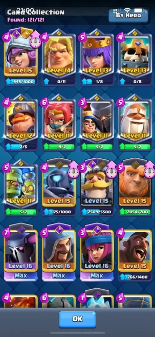 KT 15 , LVL 60 , VERY CHEAP , FULL MAX , EVOLUTION, HERO , SKIN TOWER , CH NAME 500 , (166)