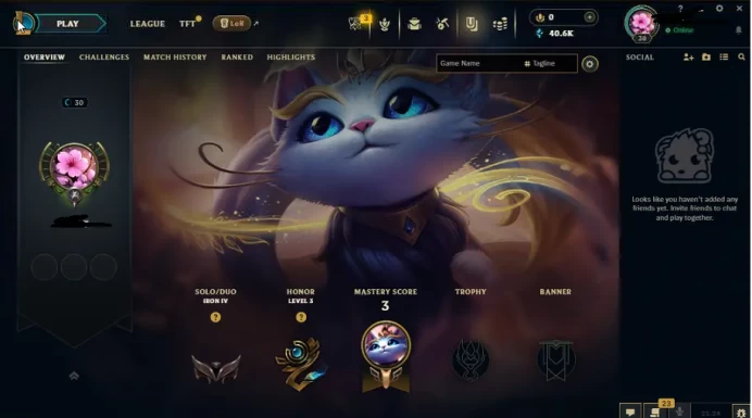 EUW - SAFE REAL SEASON15 IRON 4 0LP | 40600 BE | PLACEMENTS DONE | 5+ LOSSES | INSTANT DELIVERY | LOW MMR | UNVERIFIED EMAIL | IRON IV | #2557