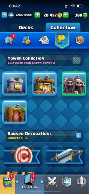 KT 12 , MAX CARDS , SKIN TOWER , EVOLUTION , HERO ,(168)