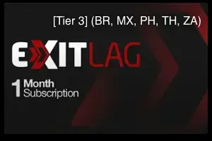 ExitLag Subscription 1 Month [Tier 3] (BR, MX, PH, TH, ZA)