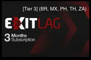ExitLag Subscription 3 Months [Tier 3] (BR, MX, PH, TH, ZA)