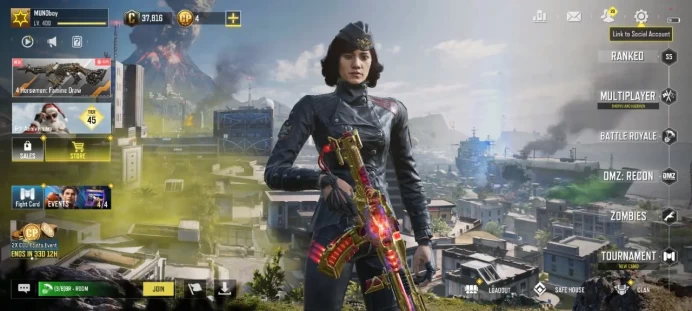 LEVEL 400 { INSTANT DELIVERY }{ 1 Gun Mythic } { 11 Gun legendary } { 175 Gun epics } { 90 Skins } {31 Dance} { 15 Battle Pass }Only Activision