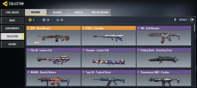legend gun 2 | LVL 101 | Epic Guns 36 | character Epics 11 | C: 2k | code 6299 | Saved:Activision