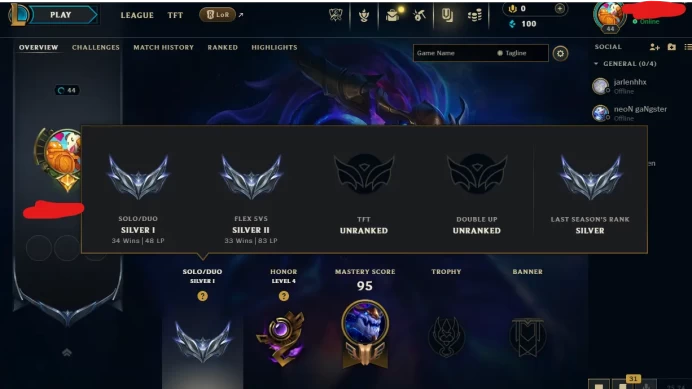 【EUW】Level 44 57 Champ/ 6 Skins Full Access High Quality Account Instant Delivery️
