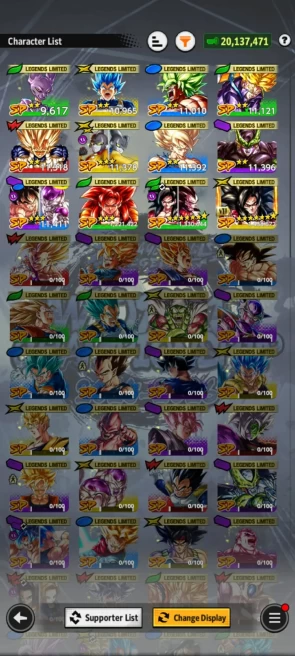 ANDROID ONLY+ 11K CC+ Team GT+ UL ss4 Vegeta Full+UL Shenron Full+ LF ss4 GokuVegeta+ss4 Goku+ss4 Gogeta+ Good Equipment (D48)