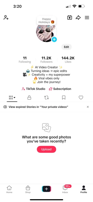 [Discounted] Monetized Creator Rewards Program Account | 11K Authentic Followers & 144K Likes | Verified Screenshots + Instant Delivery