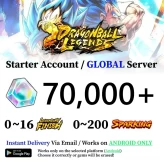 Android 70,000+ Chrono Crystal Accounts - Automatic Delivery - Bandai ID Login