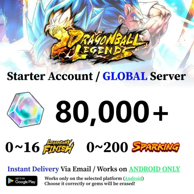 Android 80,000+ Chrono Crystal Accounts - Fast Deliver - BNID Login