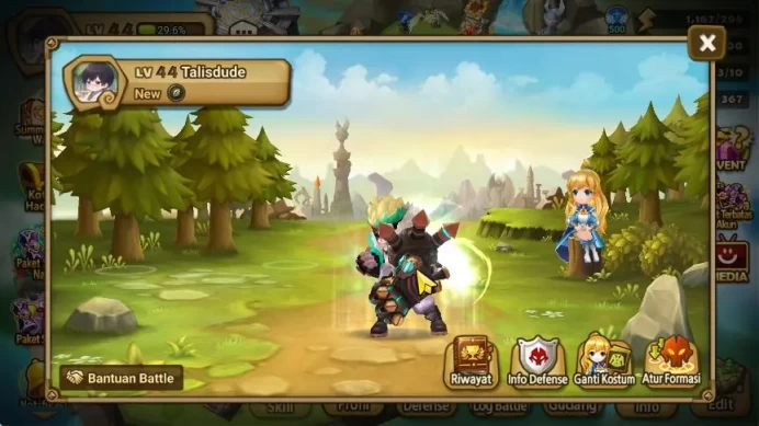 ASIA|Lv 44|Starter|1 LD [Talisman]|13 Total NB5 [Liam,Triton,Gideon] + 43 6* Monster + Fast Farm|Hive|SS(SWR827)
