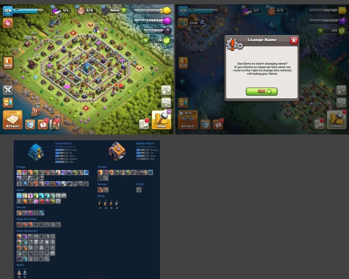 ■TH:12 (+45%) ■Heroes: K35 Q47 P20 W18 ■BH:9 ■Full Access ■Instant Delivery ■A3728 