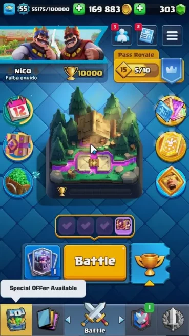 Lvl 55|Trophy 10000|KTL 15|Limited Skin Emote|Card 121|1 Hero,13 EVO,8 Champ,21 Legend,33 Epic,30 Rare,29Comm|TakeEmail(CR1065)