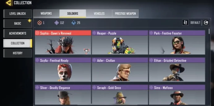 GOD Account - +2 Gun Mythic - Level 400 -  +12 Legendary Guns - +1 Mythic Soldier  - More Battle Pass - More Skin BP - +260 Epic Guns [ ALL INFO