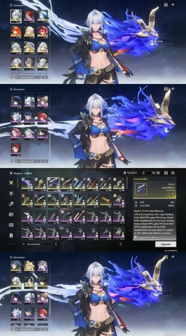 All Platform - EU - Union 80 - 29 Charcter 16 5'Star - 15 Weapons 5'Star - 37 Astrite - Zani - Shorekeeper - Galbrena - Cartethyia - Augusta 
