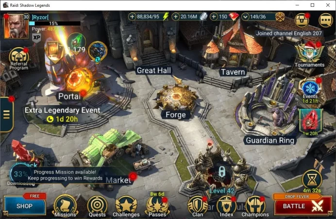 Lv30|487K Power|1 Mythic [Starsage]+23 Legendary[Ninja,Visix,Alice,Wukong,Michelangelo,Etc]+88K Energy|Check SS(RSL1133)
