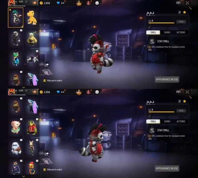 iOS/Android (Global) - Level 63 - Set 74 - Emote 30 - Pet 27 - Weapon 235 - Artifact 2 - Mythic 30 - Epic 70 - Diamond 4 - Code868