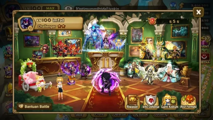 ASIA END GAME|7 LD Artamiel,Trinity,Han,Nigong,Shazam,Chadiz & Maya|120+ Total NB5|FastFarm|ManySkin Aura|Hive|CheckSS(SWR838)