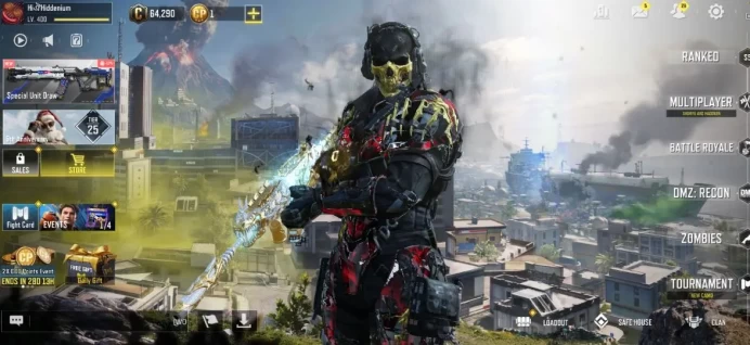 GOD Account - +2 Gun Mythic - Level 400 - +9 Legendary Guns - +1 Mythic Soldiers - More Battle Pass - More Skin BP - +280 Epic Guns [ ALL INFO