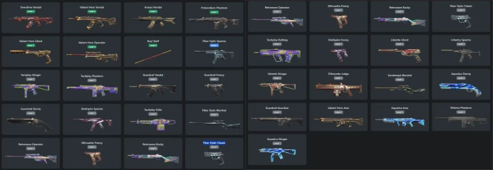 EU / Inventory Value ~ 20,125 VP / 37 Skins / Ruyi Staff / Araxys Vandal lui502