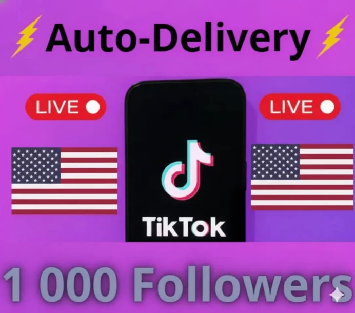 | Auto Delivery | USA| 1000 Followers | Live Ready | Full Access |+BONUS