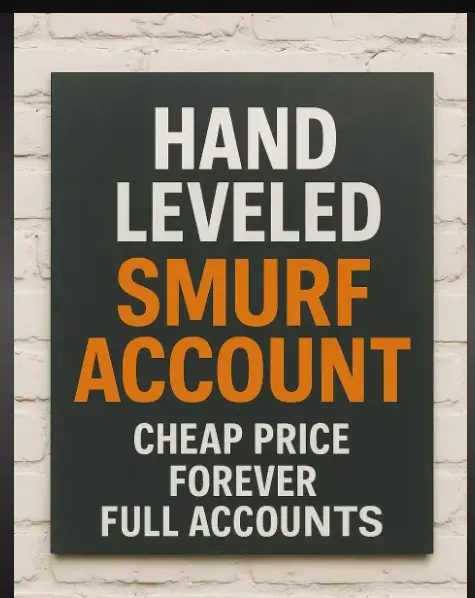 EUNE Christmas prices Hanld leveled Smurf account