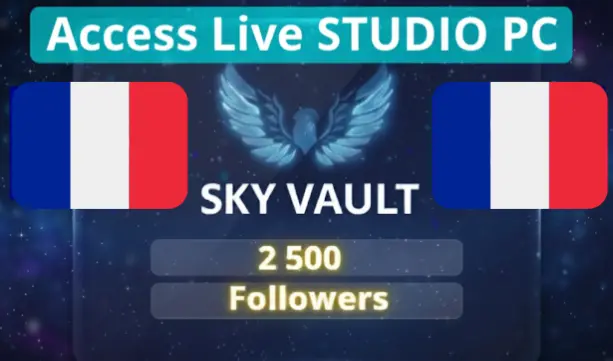 FRANCE | Full LIVE | Studio PC + Phone | LIVE Rewards | 2 500 Followers |