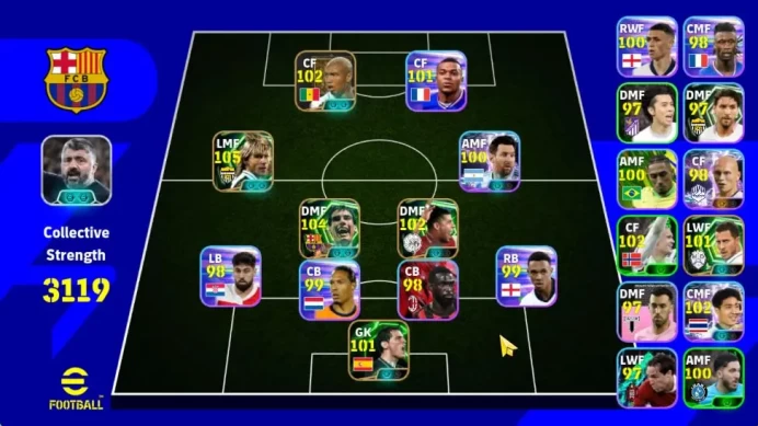 Mobile|Pavel Nedved Phenom Finish,Guardiola Visionary Pass,Hadji Diouf Phenom Finish,Casillas PK Saver,Etc|TakeEmail|(EF1099)