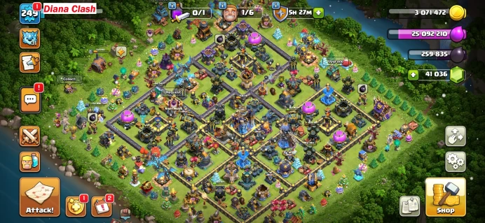Christmas Sale-TH18-XP249-(41K Gems-5 Max Heroes-125 Max Walls-6 Max Epic Gear)Lifetime Guarantee, Instant Delivery -