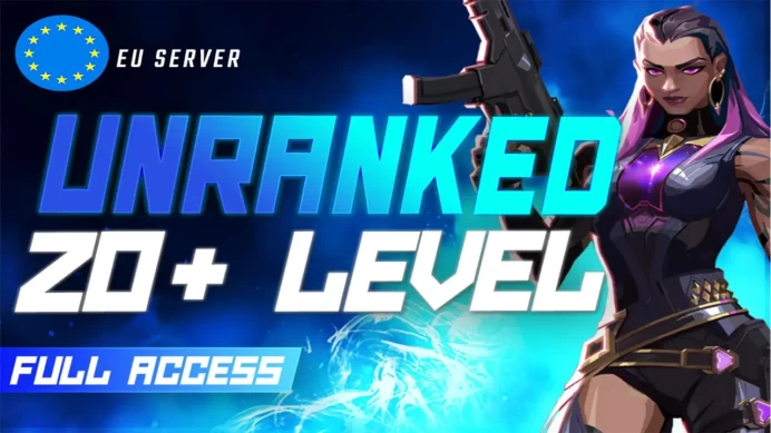 EU | UNRANKED | FULL ACCESS | SAFE | 20+ LEVEL