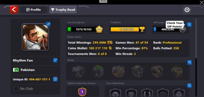 100 Million Coins 1-50 POOL CASH PC/Android/IOS | ANDROID/ iOS/ PC