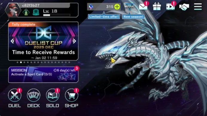Lv 18 | 18 Deck|Dracotail, FS Control, Onomat Ryzeal, Dragonmaid, Resonators,Etc|Ranked Available|Konami|CE ON|Check SS(YMD857)