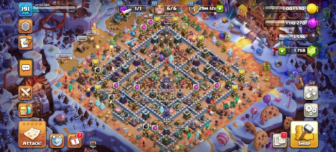 [Code 8558] Th15 XP 191 + CR Level 65 / Statue Dragon + 9 Scenery / Skins Legendary / Rare Tree / Very Rare