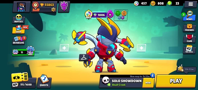 [Code 8567] Level 183 / 55k Trophy + 182 Skins / Very Cheap