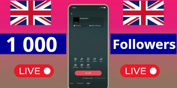 UK | 1 000 Followers | Live Ready | AUTO-DELIVERY