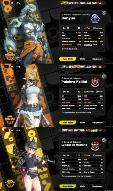 All Platform - EU - Level 50 - 15 Characters 3 5'Star - 2 Weapon 5'Star - 15 Bangboo  - Vivian - Banyue - Alexandrina-Pulchra - Manato - Code882